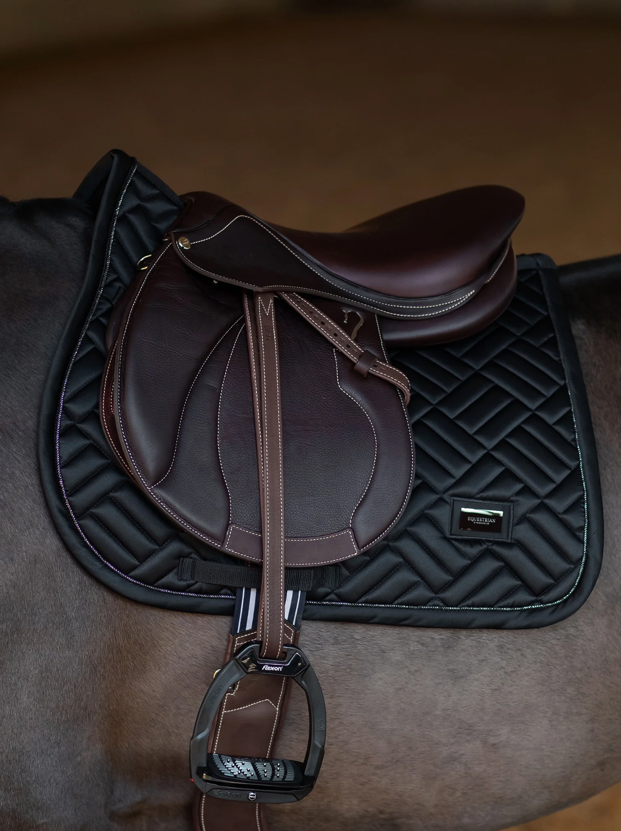 Black Diamond Jump Saddle Pad – Jewel Collection