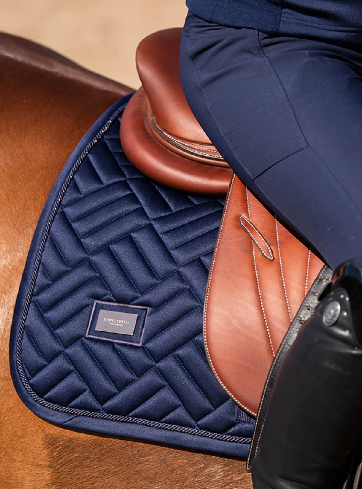 Sapphire Night Jump Saddle Pad – Jewel Collection